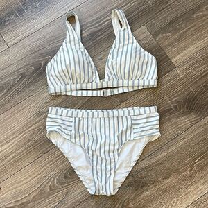 Slendid Striped Bikini (M/L)